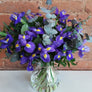 Buchet cu Iris Violet – 21 fire