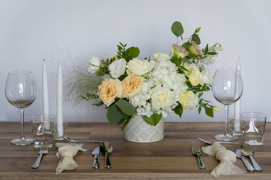 Aranjament floral pentru nuntă - Plus