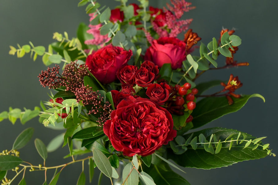 Buchet de trandafiri de gradina